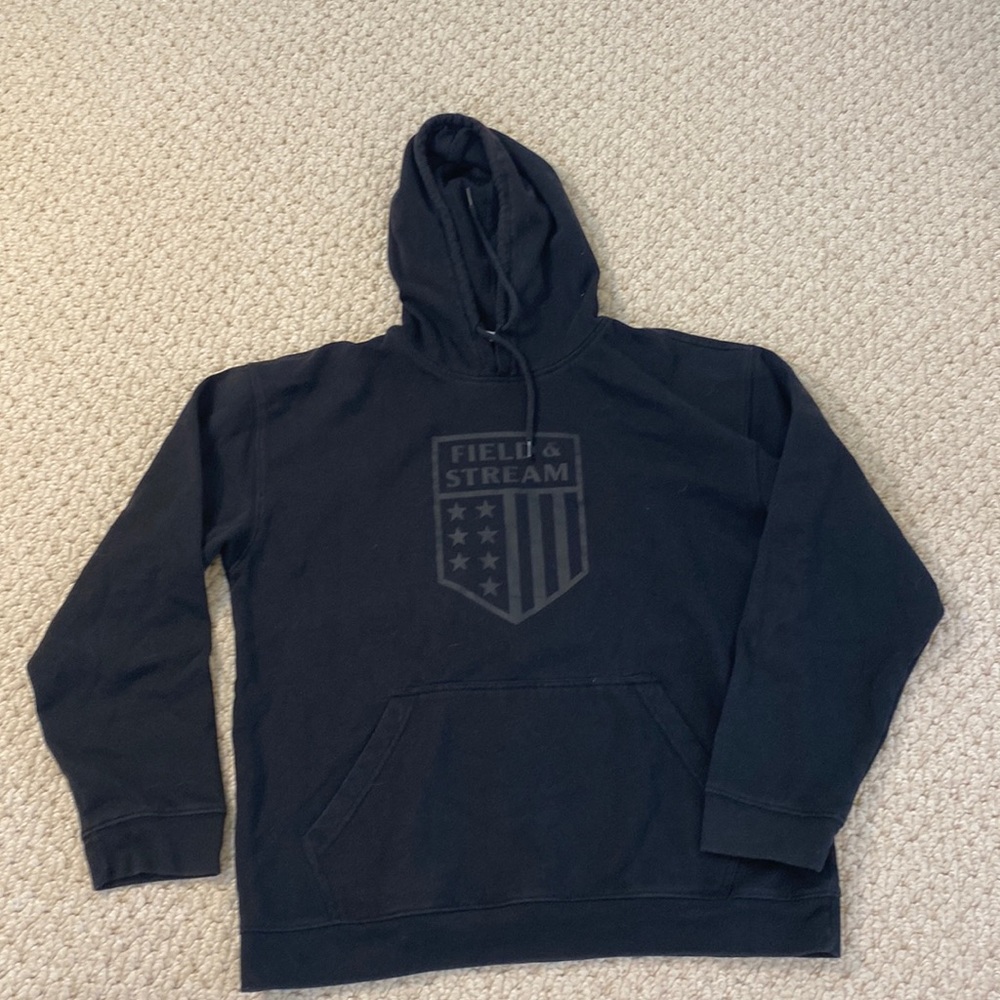 Sweatshirt Field and Stream mens medium black